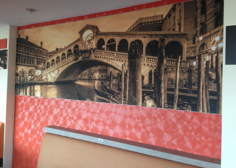 Décoration du restaurant italien RISTO ARTE